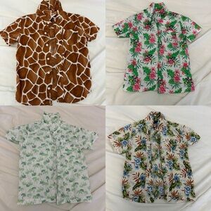 Set of 4 Janie and Jack Boys Dress Shirts